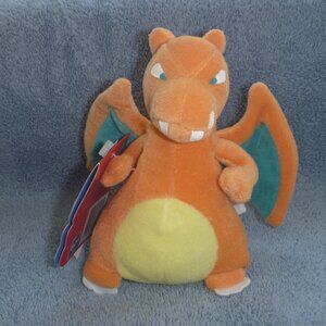 **2 FOR $60**  Original 1998 Pokemon Plush - CHARIZARD (NWT)
